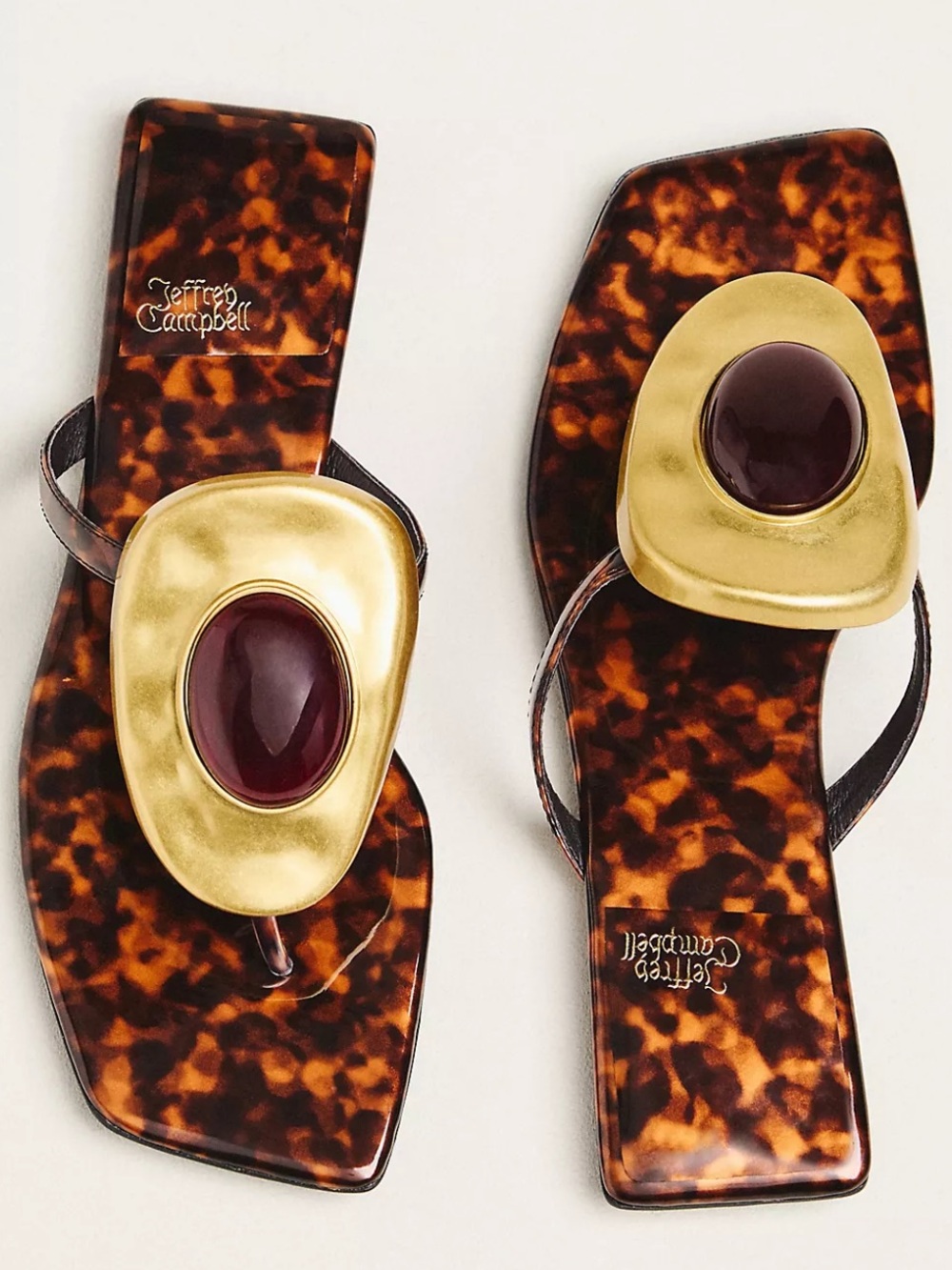 Jeffrey Campbell Bazaar Flip Flop Sandals